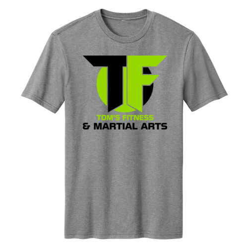Tom’s Fitness and Martial Arts Design 1 on a District ® - Perfect Blend ® CVC Tee Thumbnail