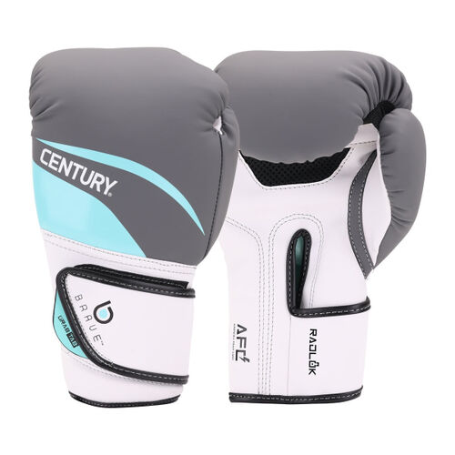 Brave Women's Boxing Gloves - White/Teal Thumbnail